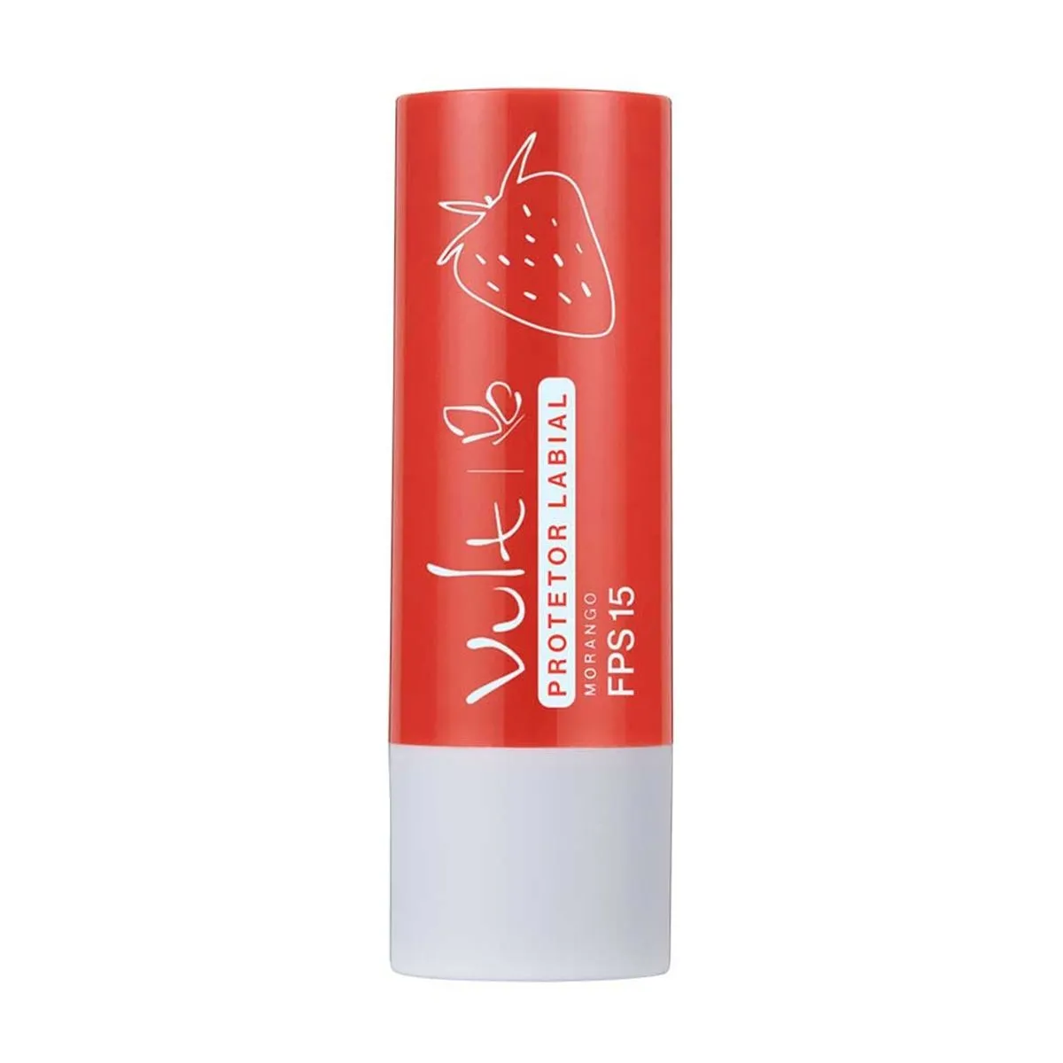 Protetor Labial Balm Fps 15 Sabor Morango 3,5g Vult