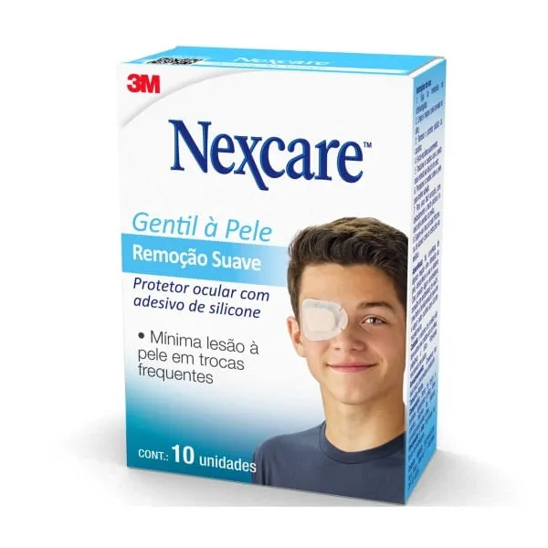 Protetor Ocular Nexcare Adulto 10 Unidades