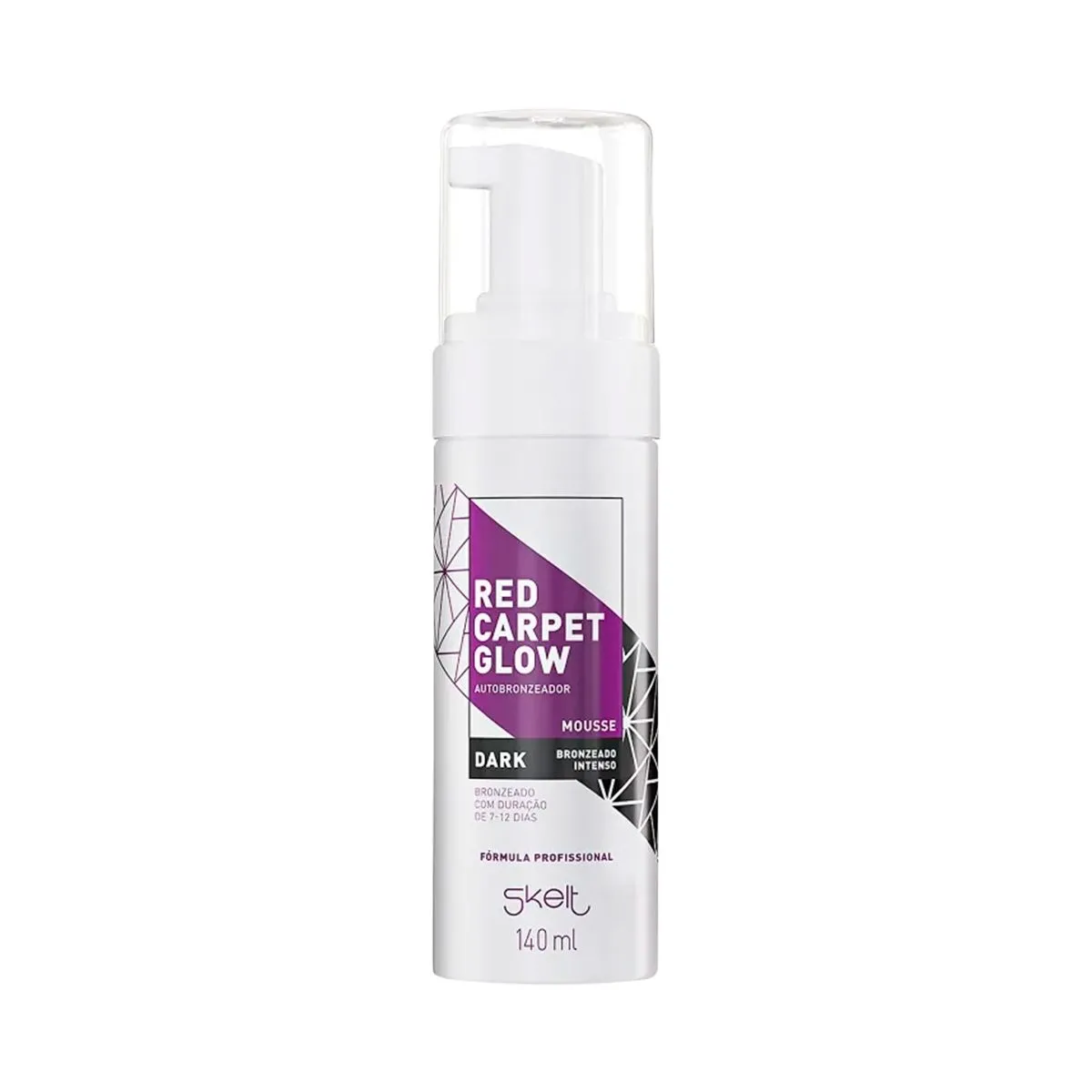 Red Carpet Glow Dark Mousse Autobronzeador Com 140Ml Skelt