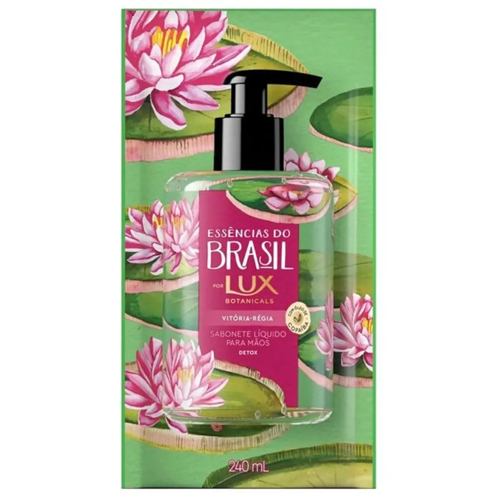 Refil Sabonete Líquido Lux Vitória Régia 240ml