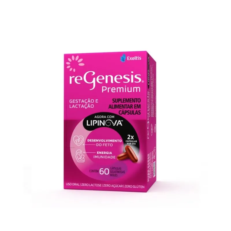 Regenesis Premium Lipinova 60 Cápsulas Exeltis