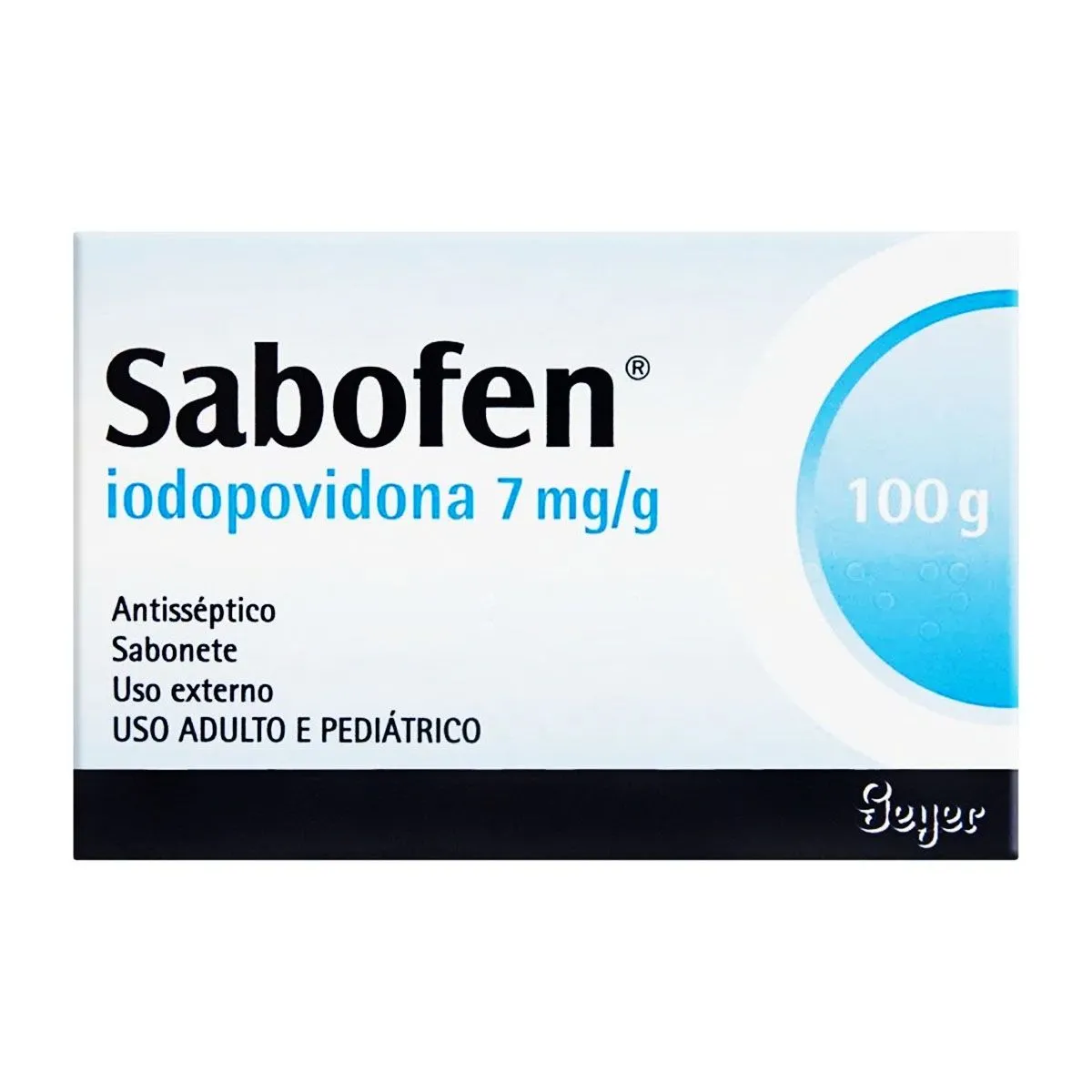 Sabonete em Barra Antisséptico Sabofen com 100g
