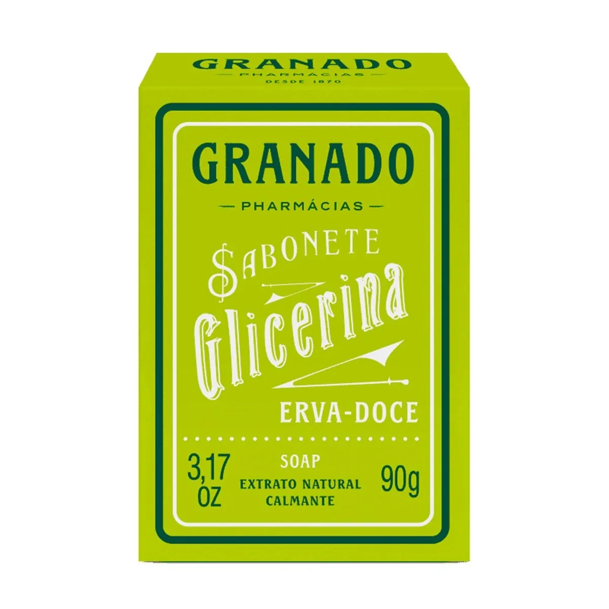 Sabonete Glicerinado Erva Doce 90g Granado