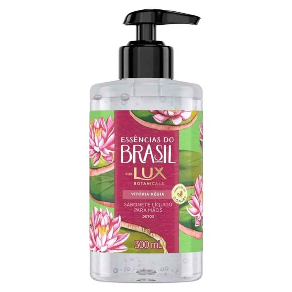Sabonete Líquido Lux Vitória Régia para Mãos 300ml