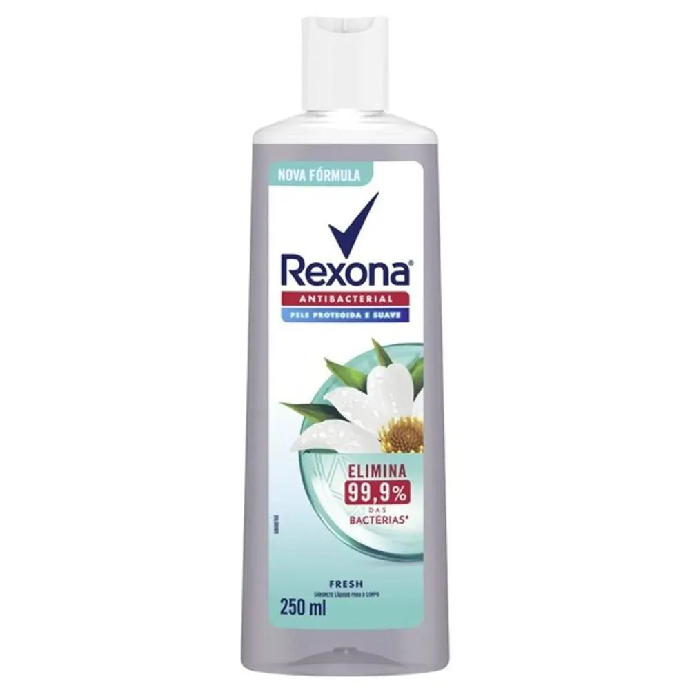 Sabonete Líquido Rexona Antibacterial Fresh 250ml
