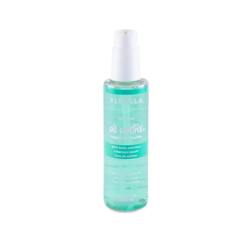 Sabonete Líquido Facial Vizzela Oil Control 150ml