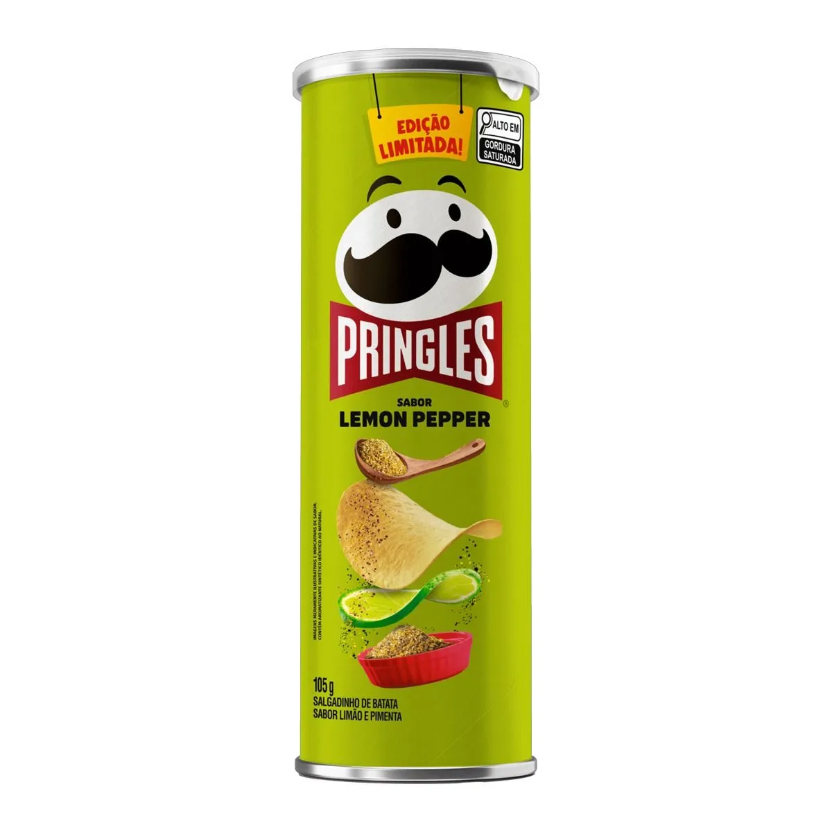 Salgadinho Batata Frita Lemon Pepper 105g Pringles®