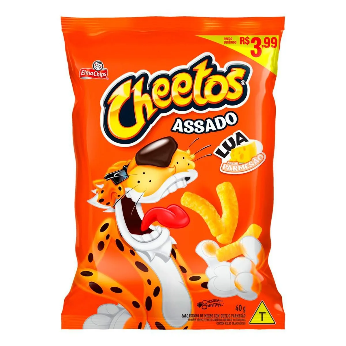 Salgadinho Lua Parmesão Elma Chips Cheetos 40g