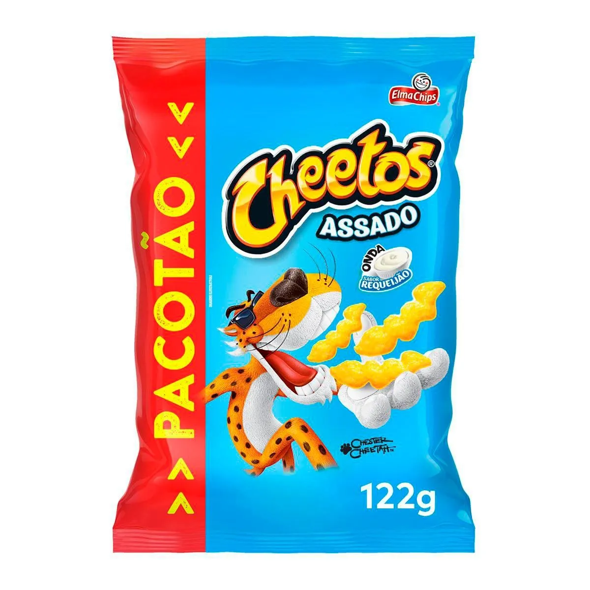 Salgadinho Onda Requeijão Cheetos 122G Elma Chips