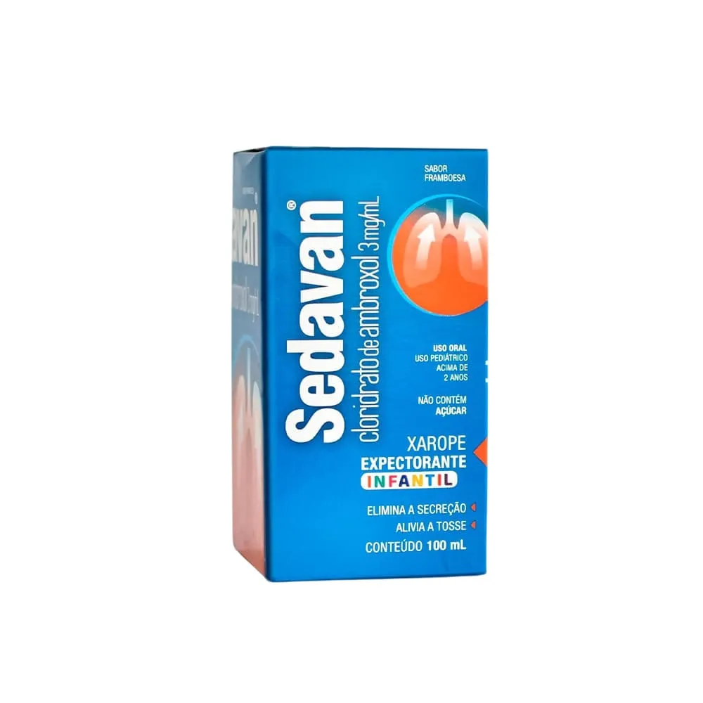 Sedavan Xarope Expectorante Infantil 3mg/ml 100ml