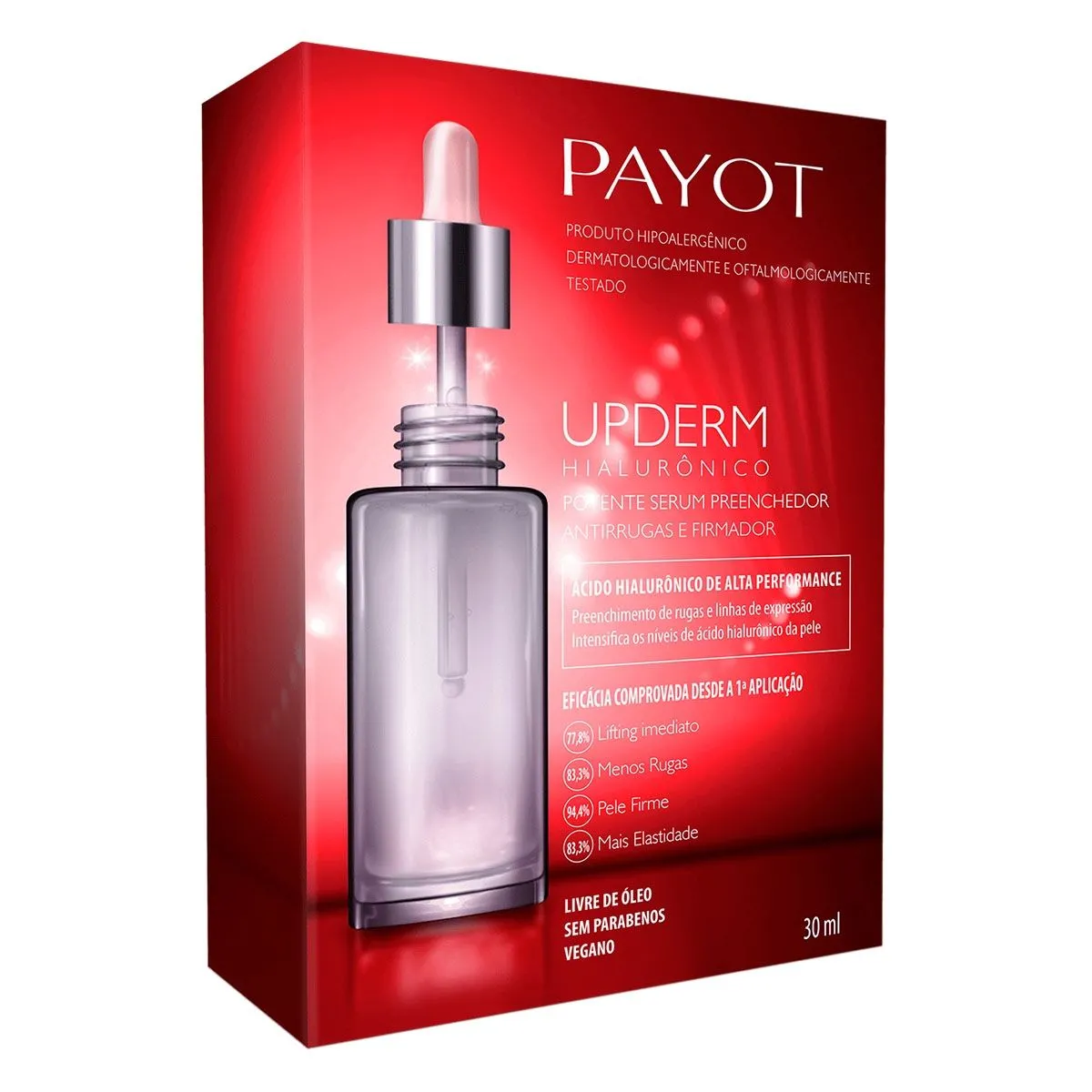 Serum Antirrugas Upderm Hialurônico 30ml Payot