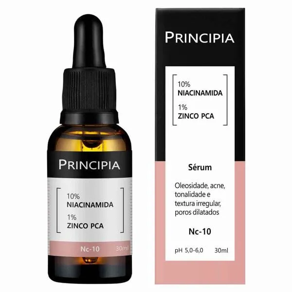Sérum Facial Anti-Idade Principia Skincare NC-10 Niacinamida + Zinco PCA 30ml