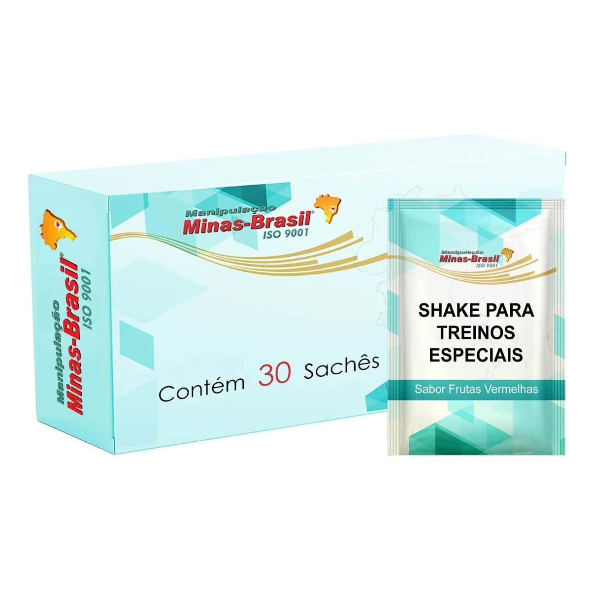 Shake para Treinos Especiais Hmb + Phosfastor 30 Sachês Frutas Vermelhas