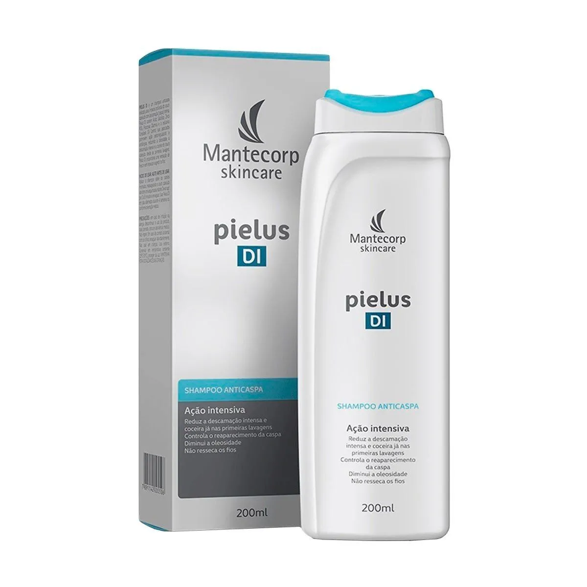 Shampoo Anticaspa Pielus Di 200ml Mantecorp Skincare