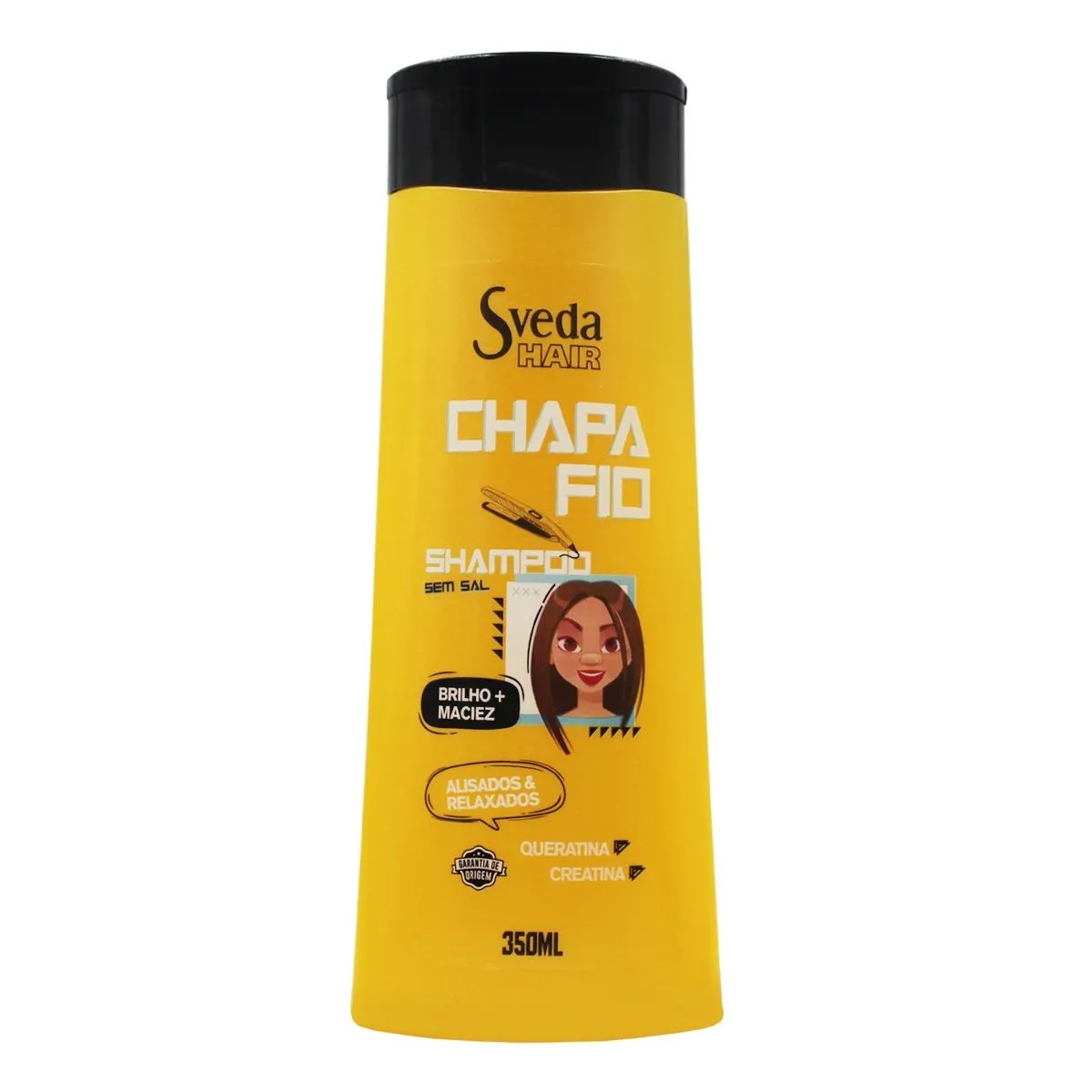 Shampoo Chapa Fio 350ml Sveda Hair