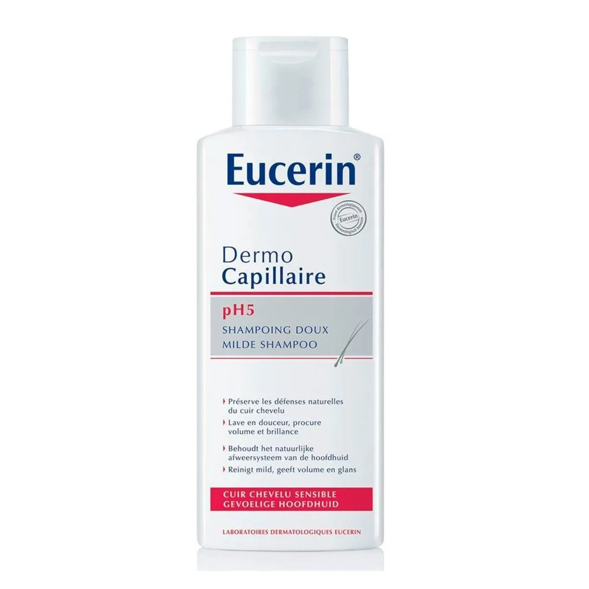 Shampoo Dermo Capillaire Ph5 250Ml Eucerin