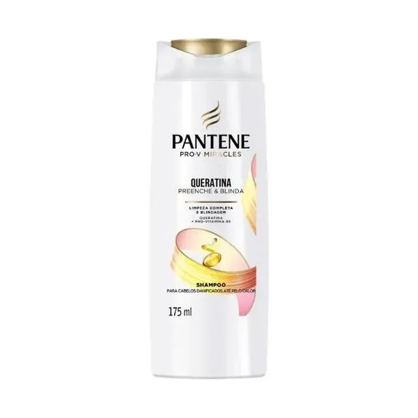 Shampoo Pantene Queratina Preenche & Blinda 175ml