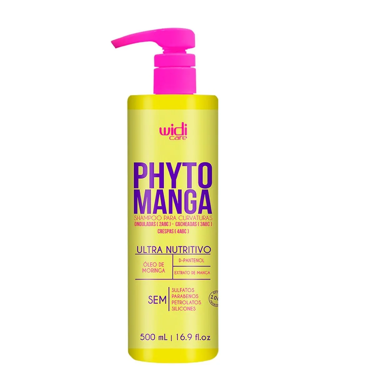 Shampoo Para Curvaturas Phytomanga Widi Care 500ml