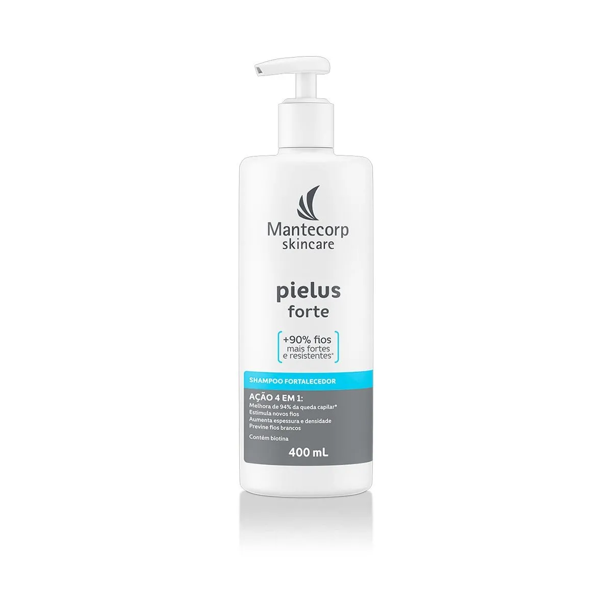Shampoo Pielus Forte 400ml Mantecorp Skincare