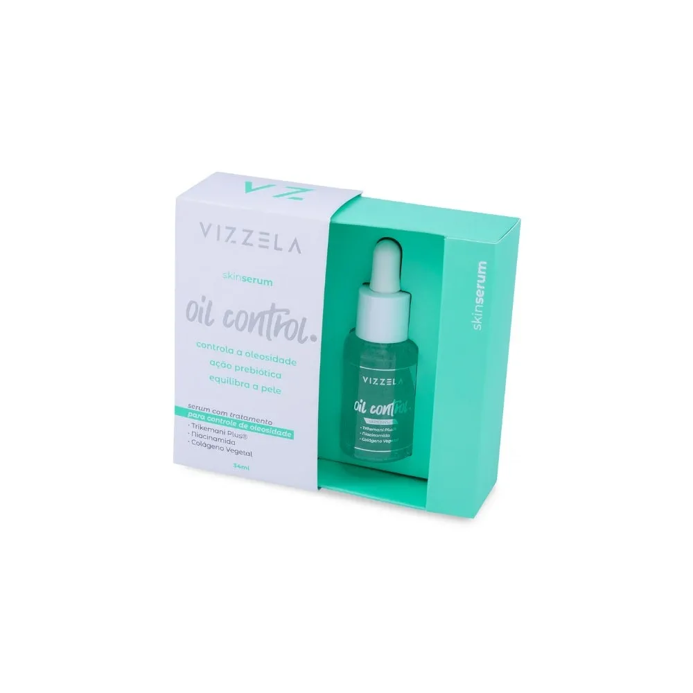 Skin Sérum Facial Vizzela Oil Control 34ml