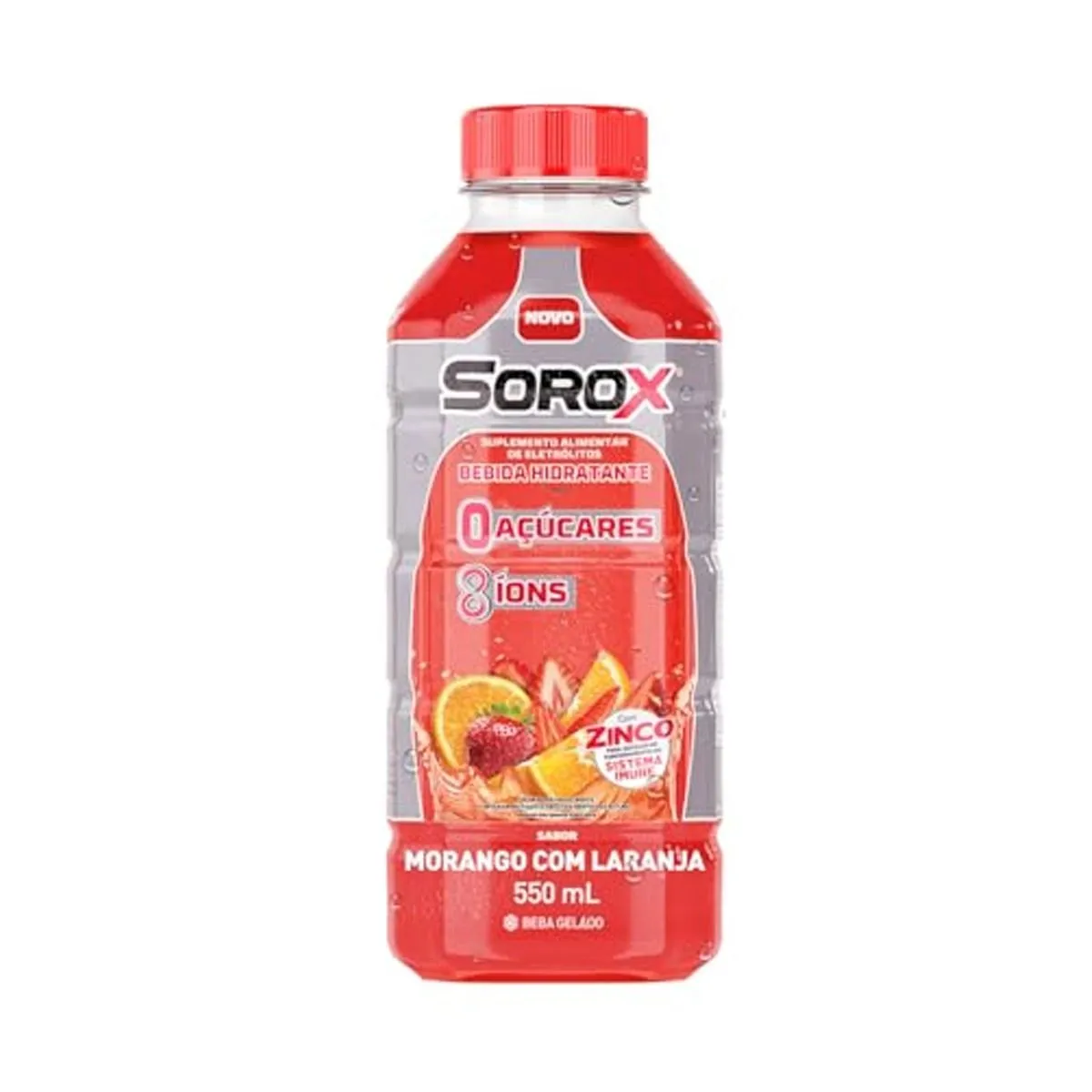 Sorox Morango/Laranja 550ml