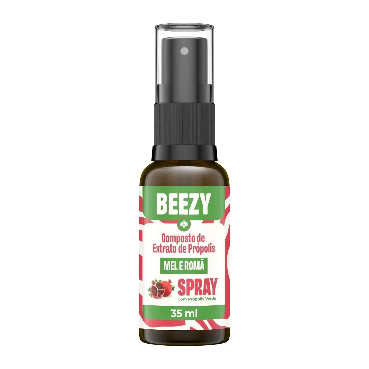 Spray De Própolis Beezy Mel De Abelha E Romã Com 35ml