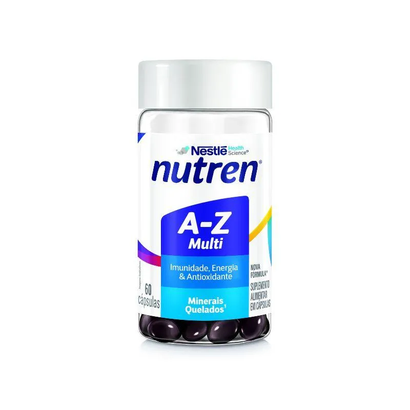 Suplemento Alimentar Nutren A-Z Multivitamínico 60 Cápsulas