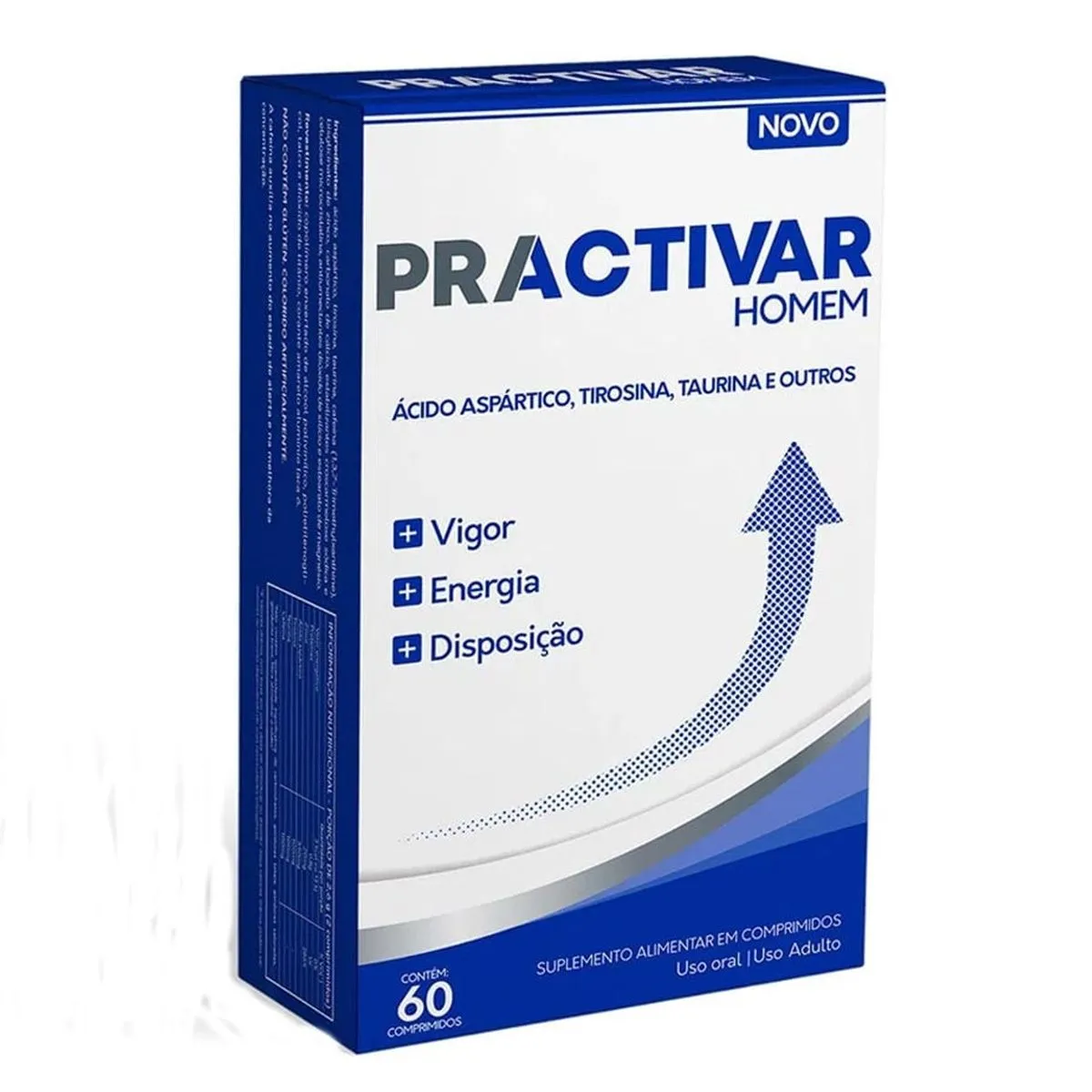 Suplemento Alimentar Practivar Homem Com 60 Comprimidos Canonne