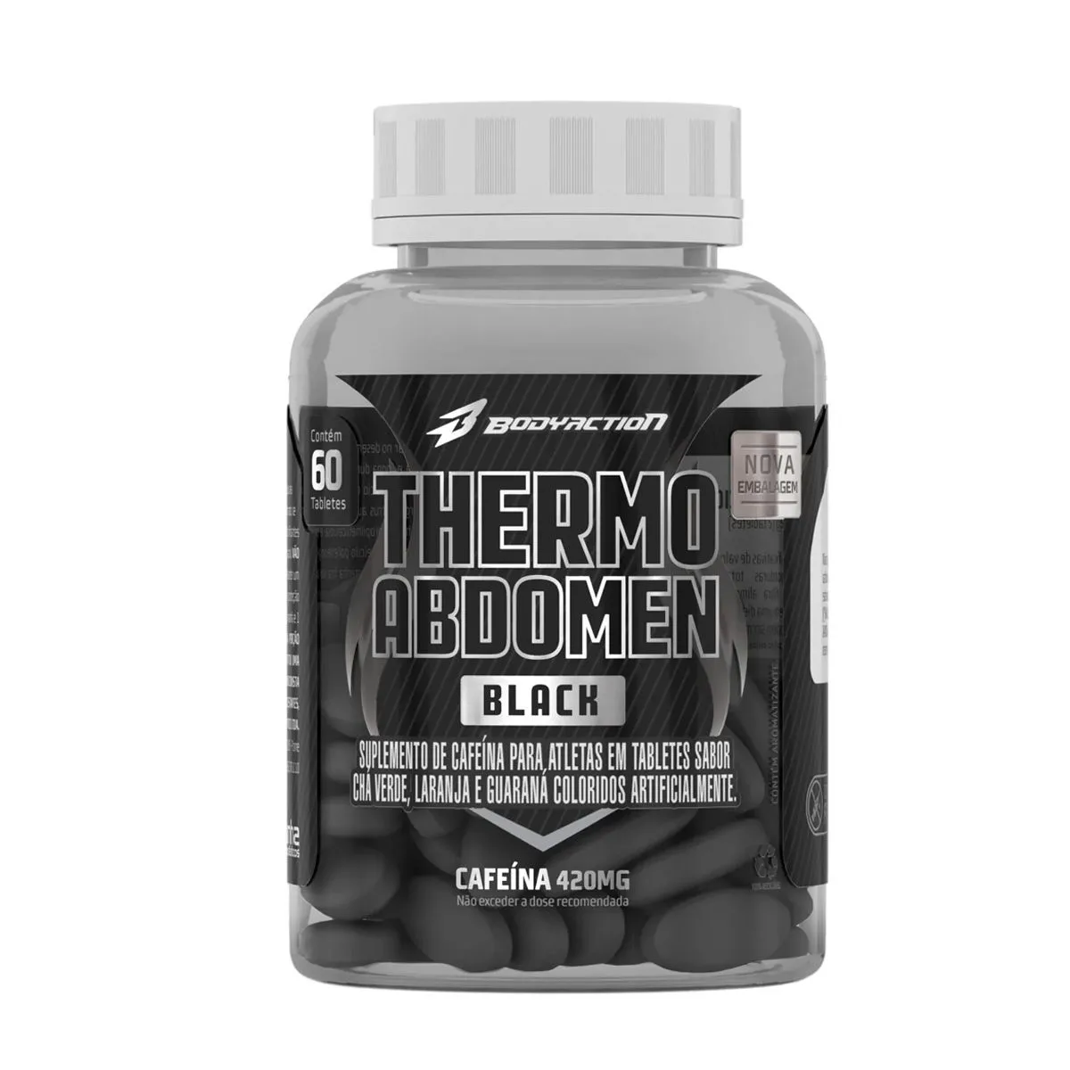 Thermo Abdomen Black 60 Tabletes Bodyaction