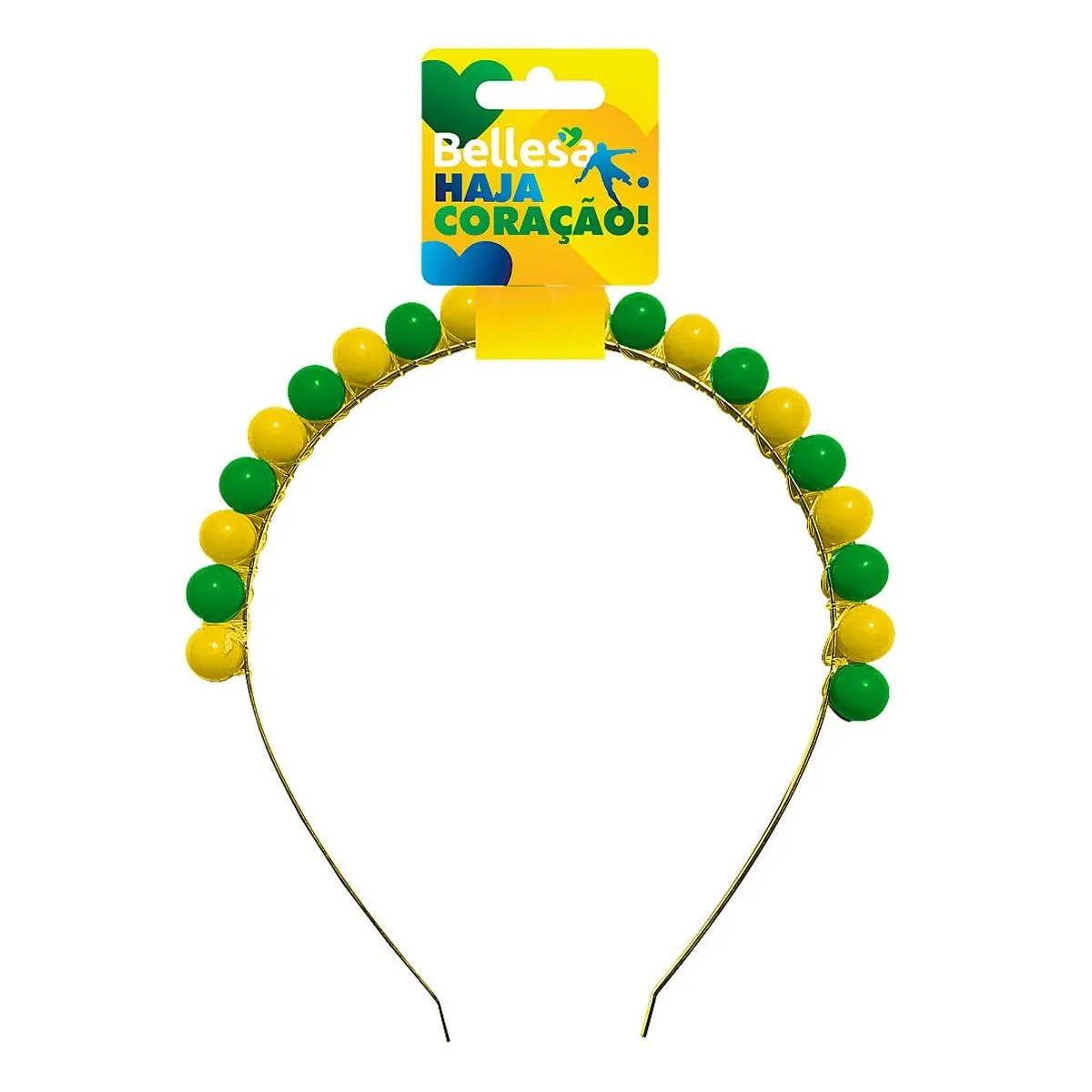 Tiara de Cabelo Pedras Diversas Bellesa