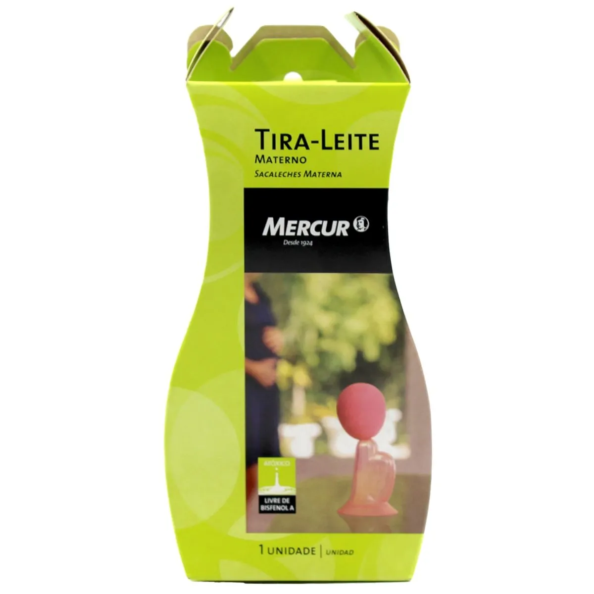 Tira Leite Materno Manual Rosa Mercur