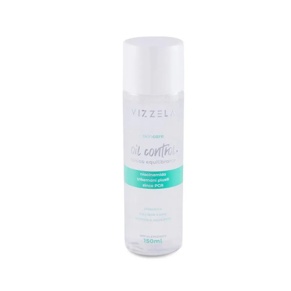 Tônico Facial Vizzela Equilibrante Oil Control 150ml