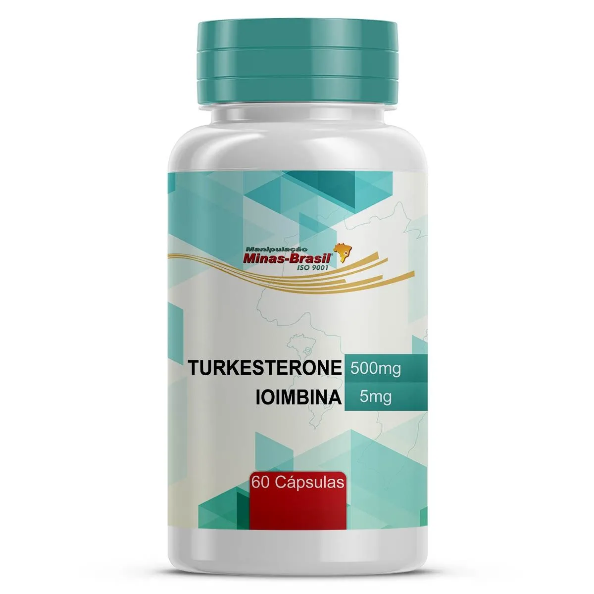 Turkesterone 500mg + Ioimbina 5mg 60 Cápsulas