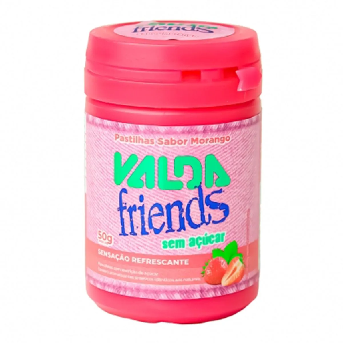 Valda Friends Sabor Morango Pote 50g Canonne