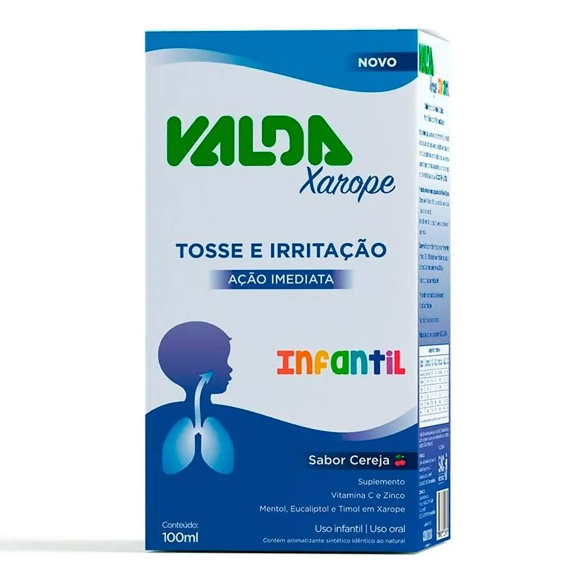 Valda Xarope Infantil Sabor Cereja 100ml Canonne