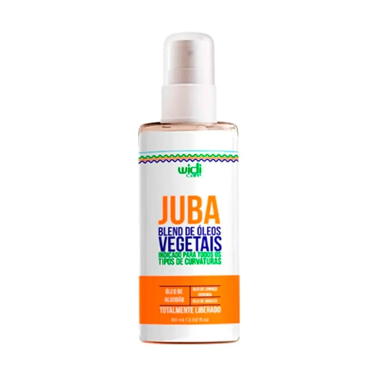 Widi Care Juba Blend De Óleos Vegetais 60ml