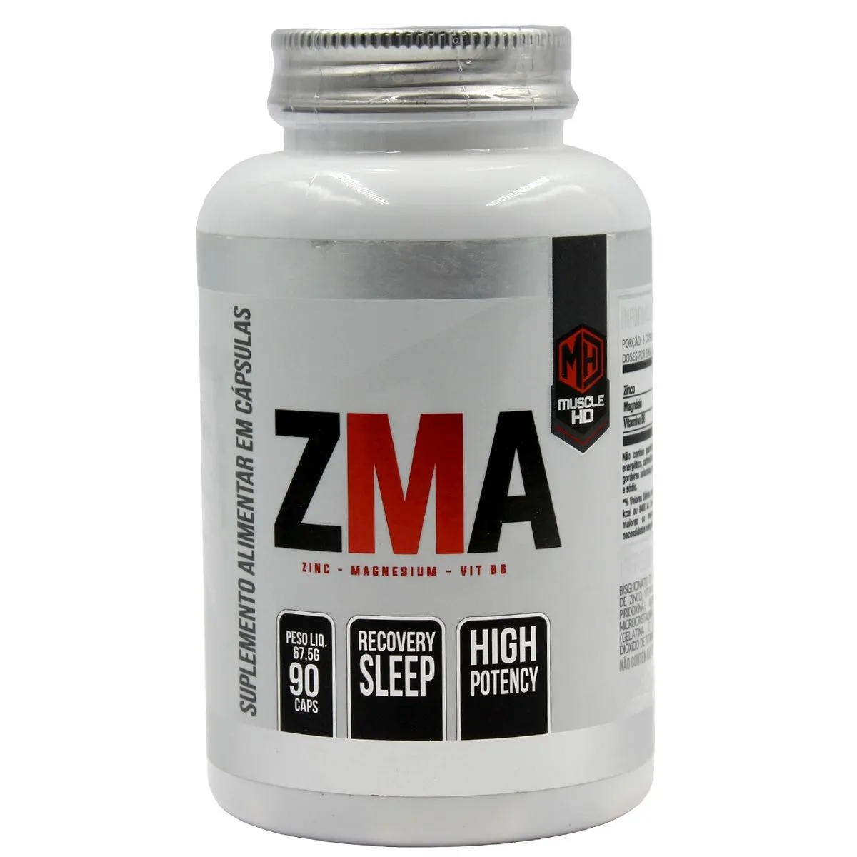 ZMA 90 Cápsulas Muscle HD